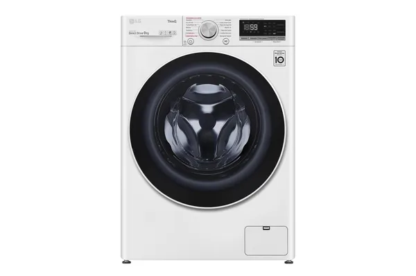 Lavadora LG AI Direct Drive 9kg blanca Serie 500
